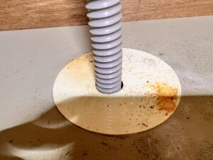 水漏れした配管