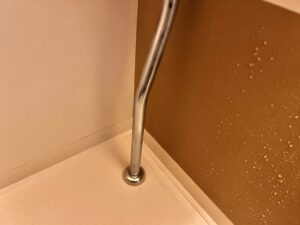 新しく設置した排水管