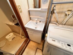 新しい洗面台